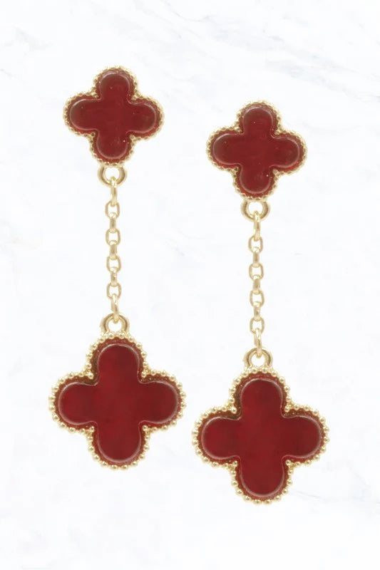 Clover Dangle Earrings