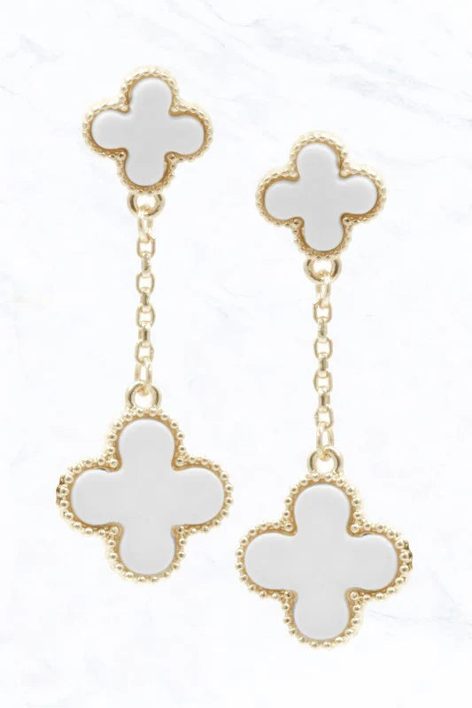 Clover Dangle Earrings