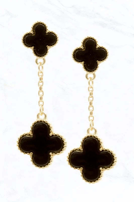 Clover Dangle Earrings