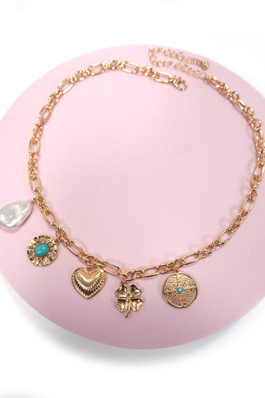 Clover Charm Necklace
