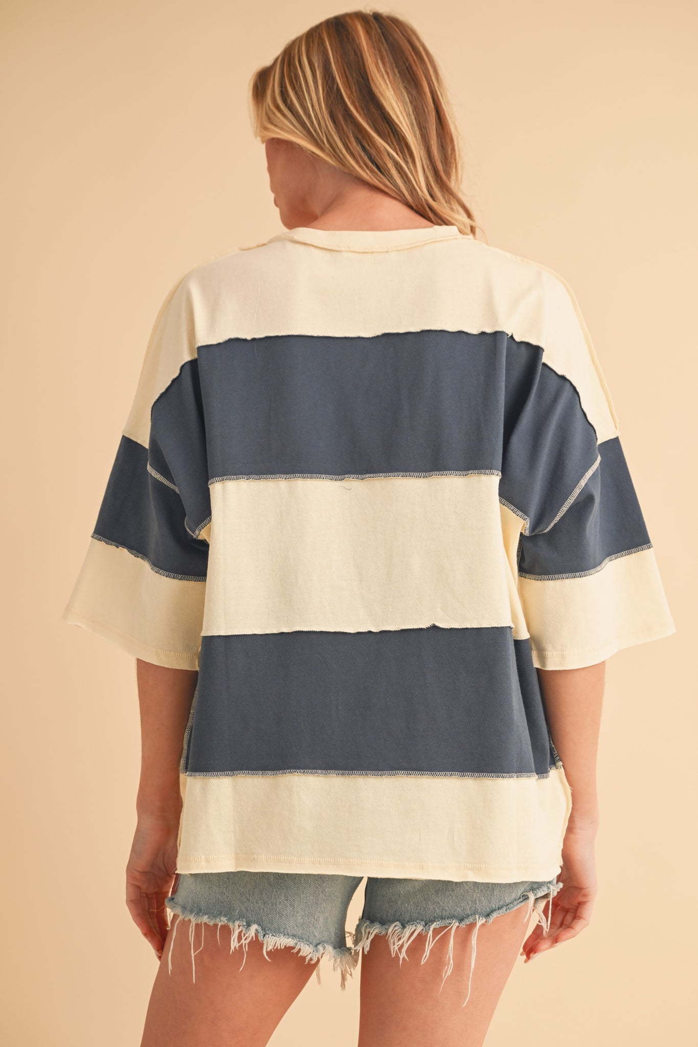 Polly Color Block Top