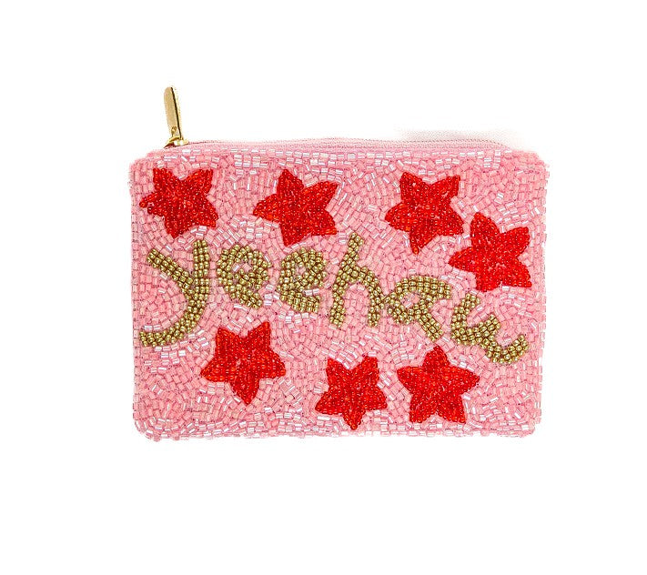 Seed Bead Coin Purse