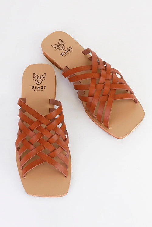 Lana Strappy Flat Sandals