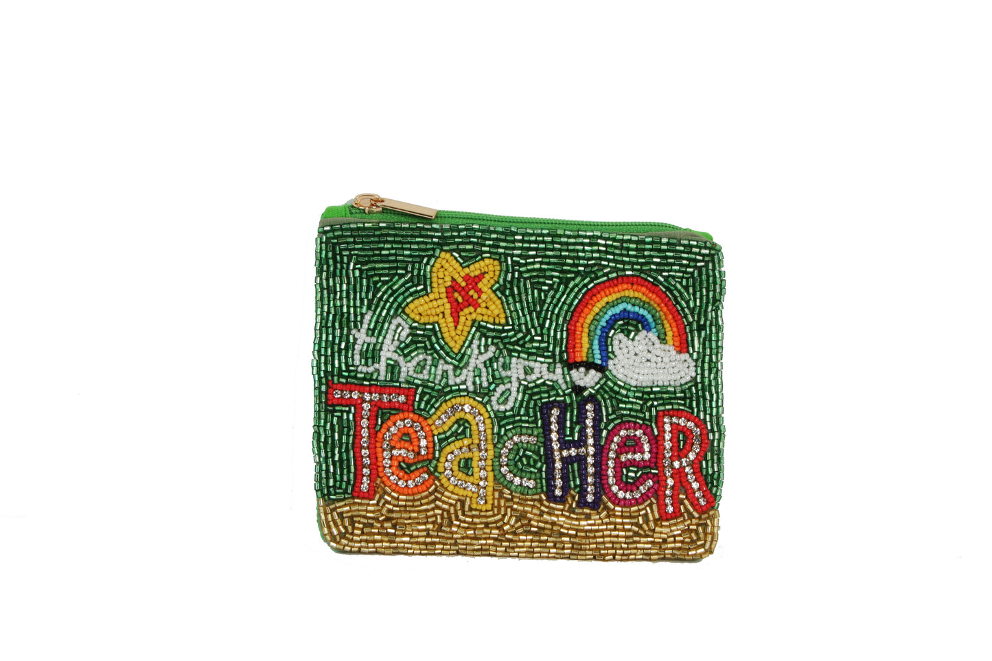 Seed Bead Coin Purse