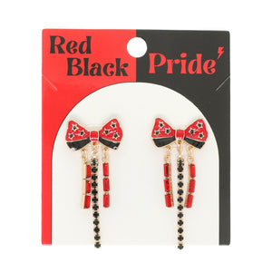 Game Day Pride Crystal Drop Earrings