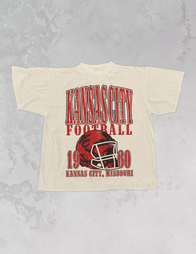 Kansas City Football Oversized TShirt