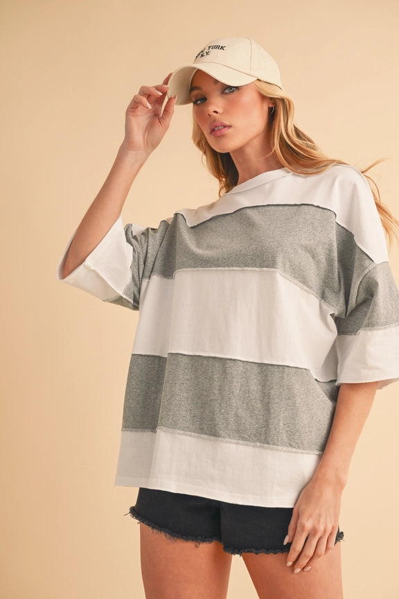 Polly Color Block Top