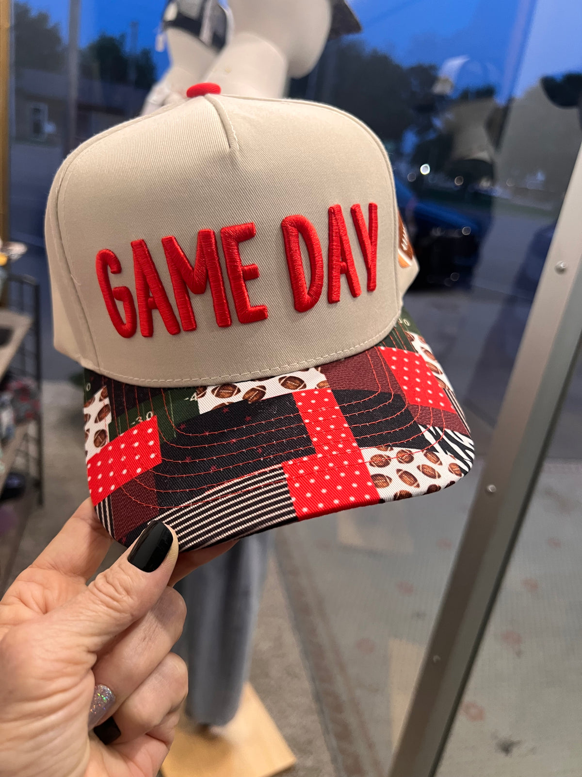 Gameday Patchwork Trucker Hat
