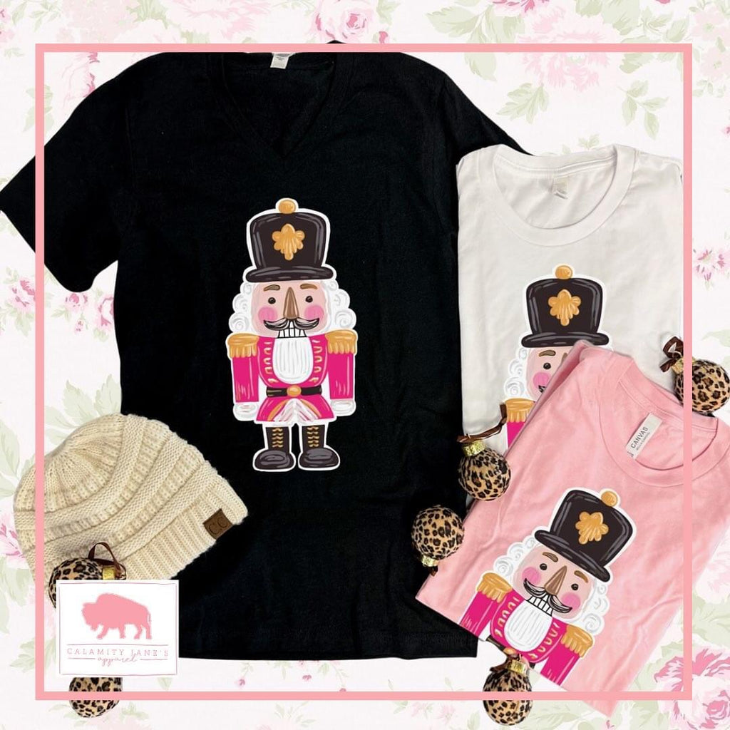 Nutcracker Graphic Tee by Calamity Jane's Apparel