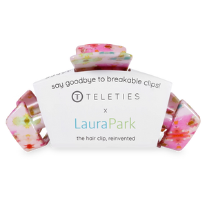 TELETIES x Laura Park Collaboration Classic Hair Clip-Large