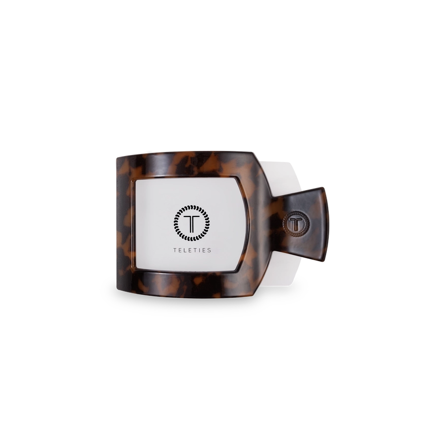 TELETIES Square Flat Hair Clip-Small