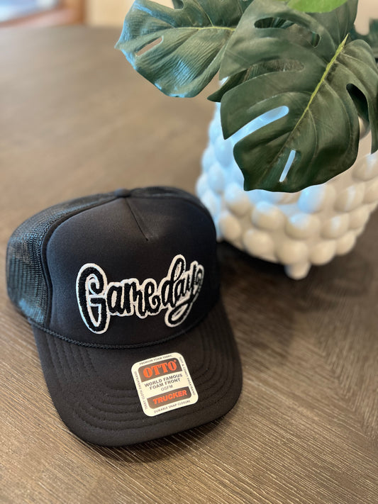 Game Day Chenille Patch Trucker Hat