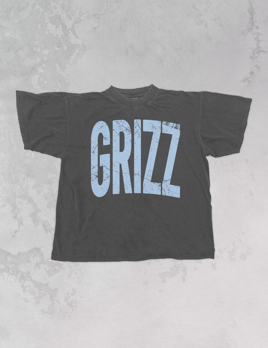 Grizz, Memphis Basketball Oversized Graphic Tee