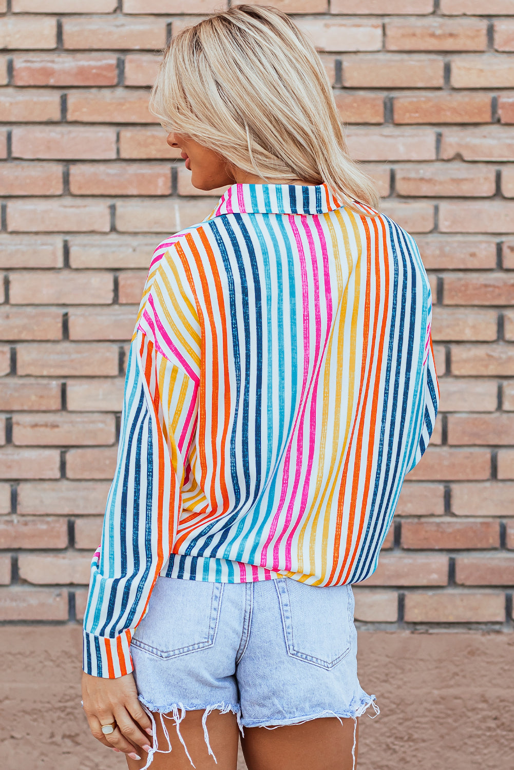 Sailor Stripe Long Sleeve Top