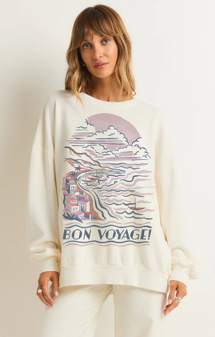 Z Supply Bon Voyage Sunday Sweatshirt