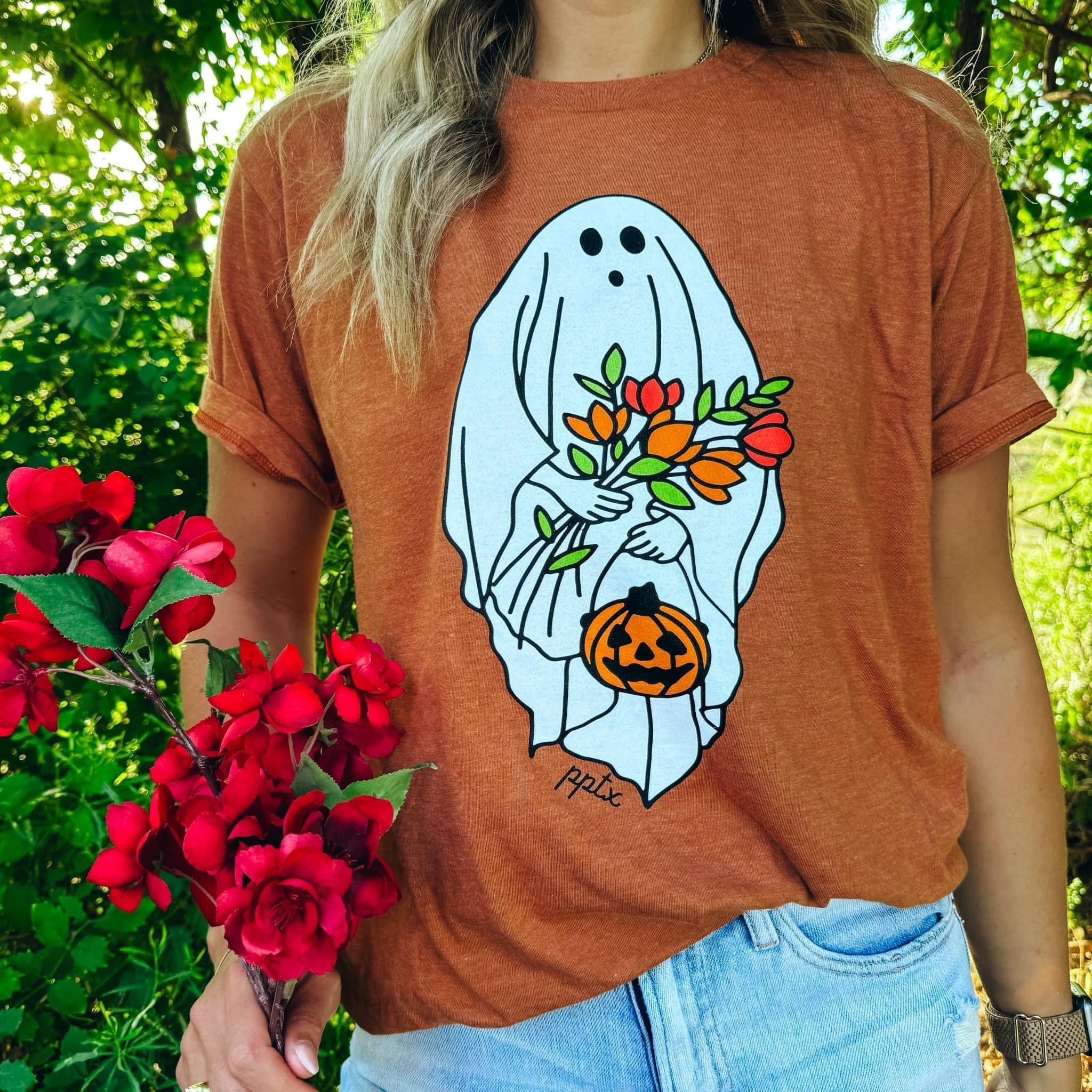 Ghost Bouquet Graphic Tee