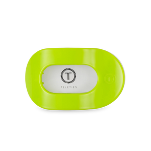 TELETIES Round Flat Hair Clip-Medium