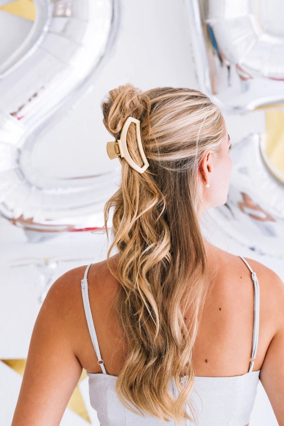 TELETIES Open Hair Clip-Medium