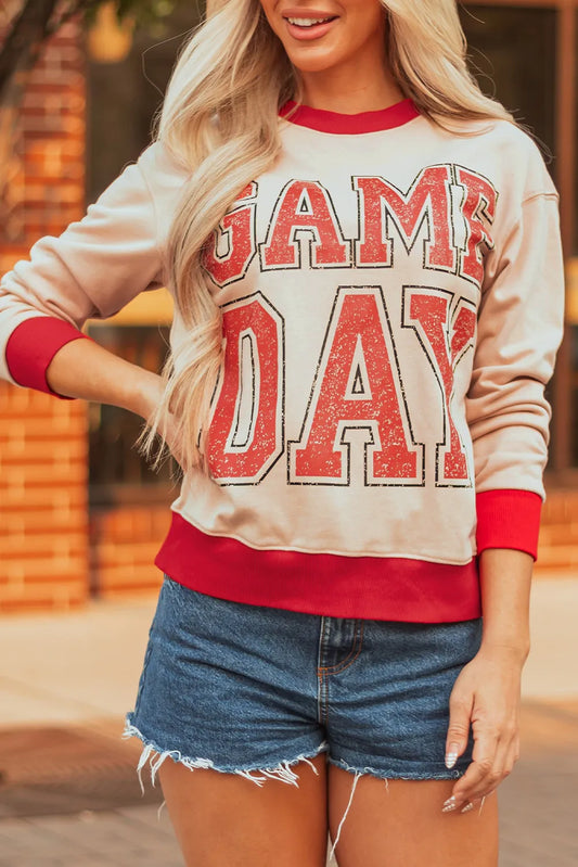 Game Day Varsity Graphic Sweatshirt