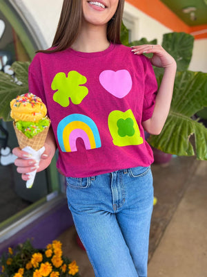 Lucky Charm Berry Graphic Tee