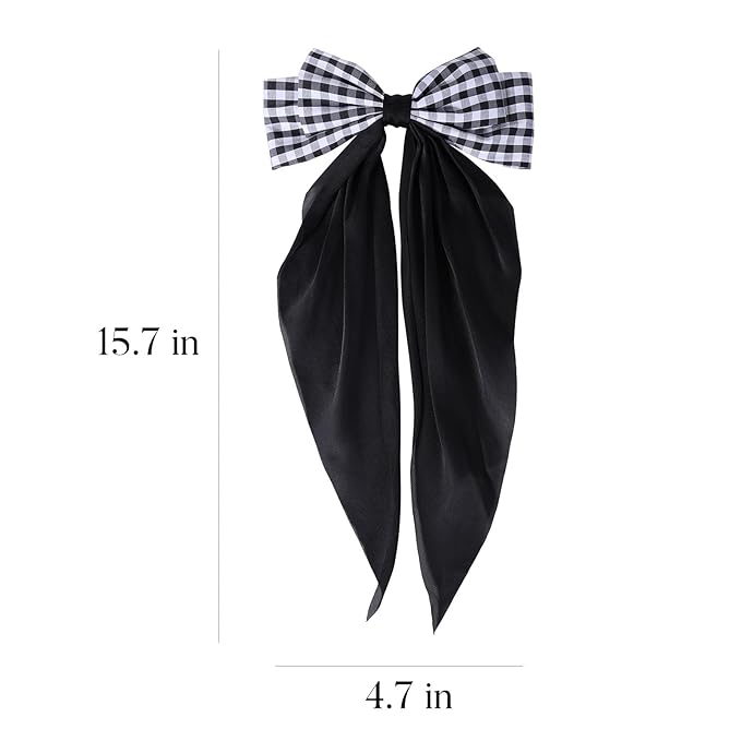 Mixed Print Hair Bow