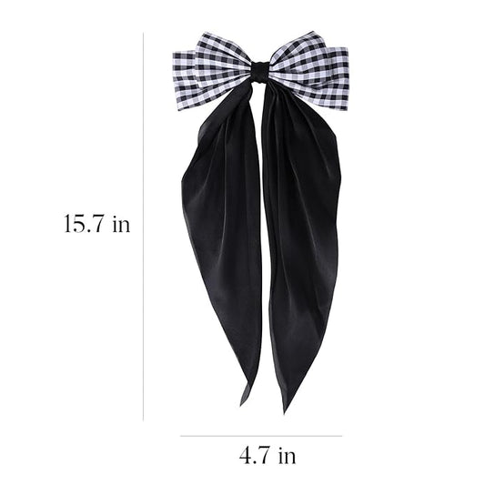 Mixed Print Hair Bow