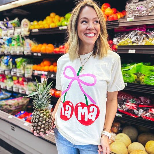 Mama Cherries Graphic Tee