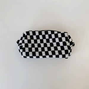 Plaid Cosmetic Bag