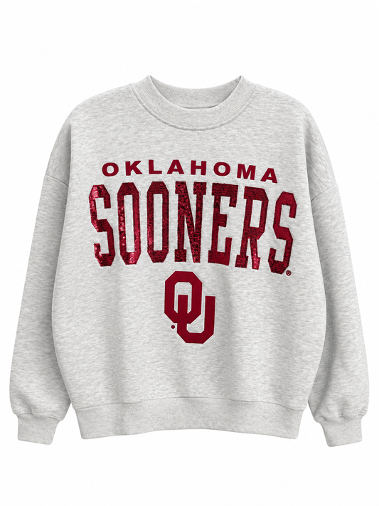 BB OU Sequin Sweatshirt