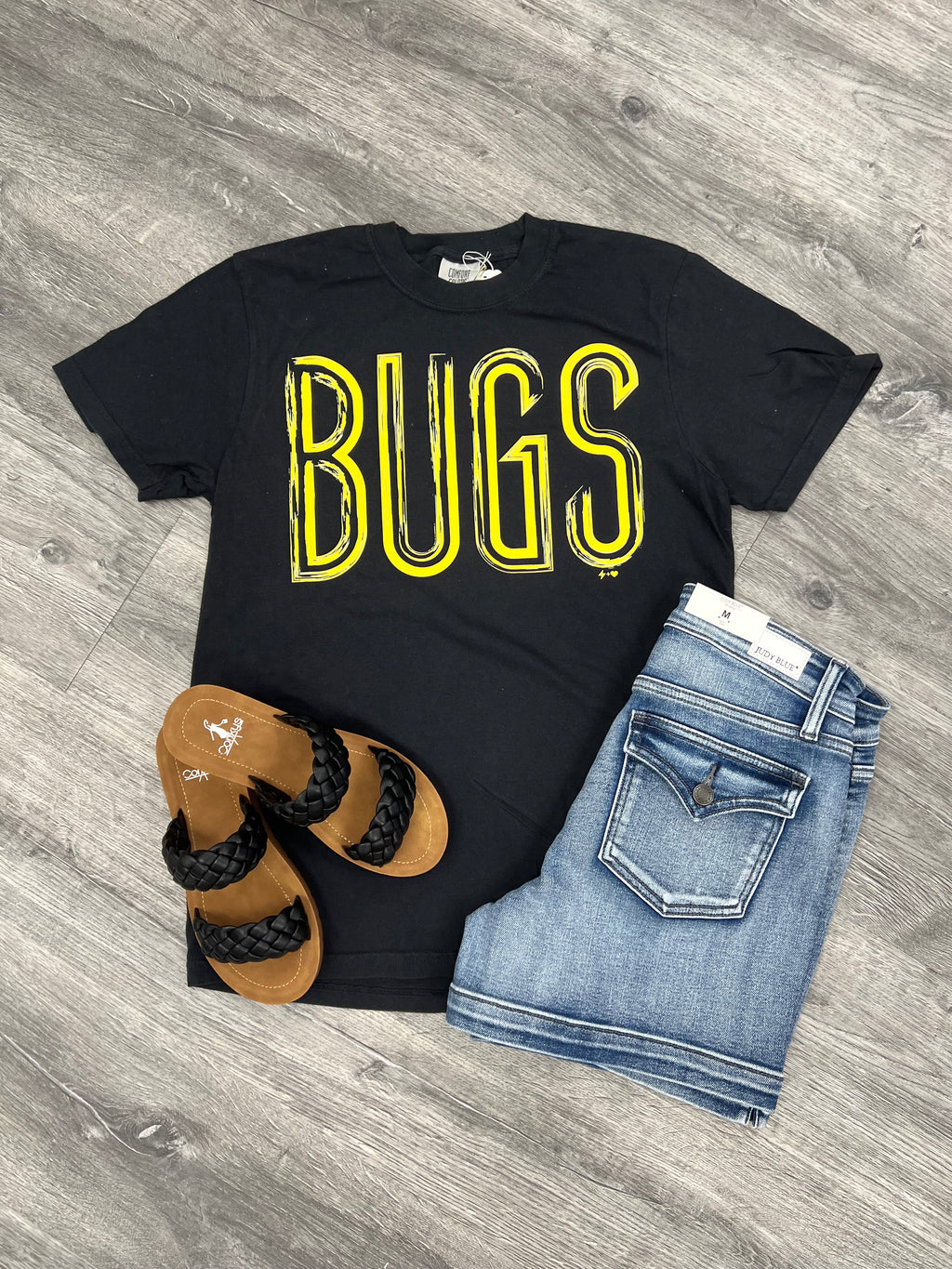 Distressed Bugs Comfort Colors Graphic Tee