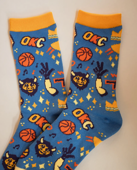 Thunder Party Socks