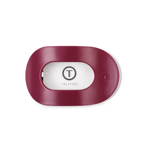 TELETIES Round Flat Hair Clip-Medium
