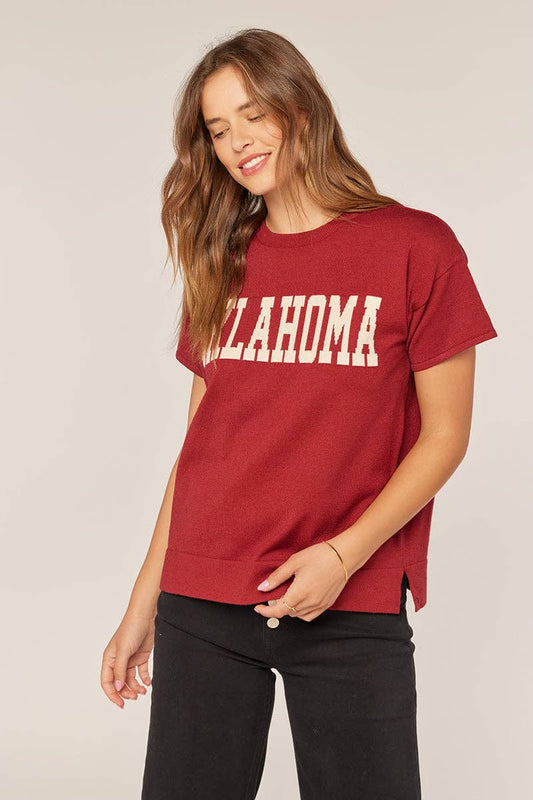 Oklahoma Gameday Knit Top