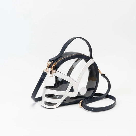 Football Helmet Clear Crossbody Handbag