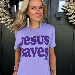 Jesus Saves Graphic Tee