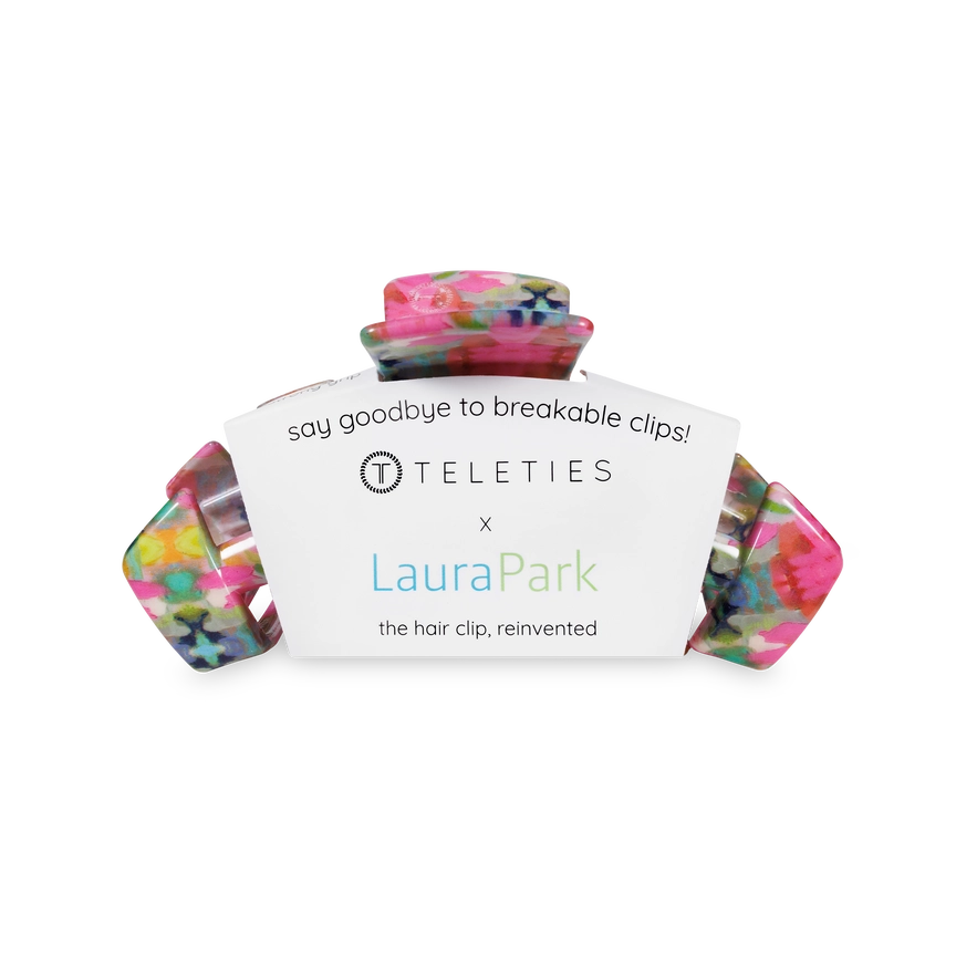 TELETIES x Laura Park Collaboration Classic Hair Clip-Medium