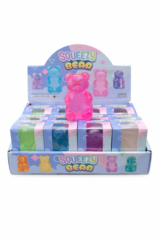 Gummy Bear Squishy- Firm Gel Texture