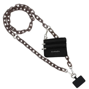 Clip & Go Cross Body Ice Chain Phone Accessory by Save The Girls