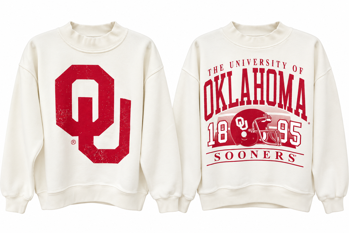 OU Stadium Reverse Fleece Sweatshirt