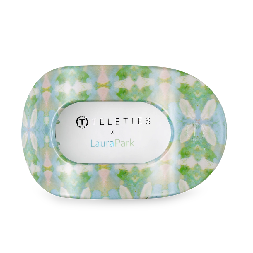 TELETIES x Laura Park Collaboration Round Flat Hair Clip-Large