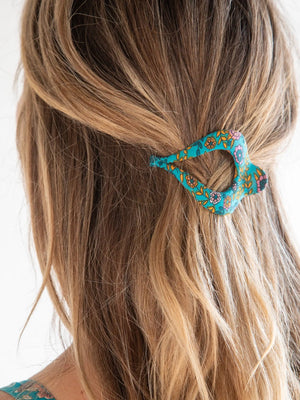 Floral Fabric Hair Clip by Natural Life