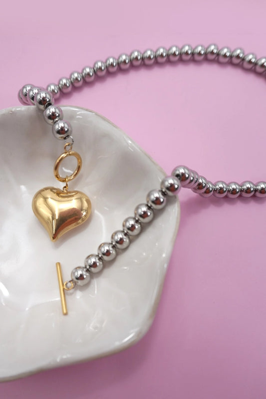 Gold Heart Necklace