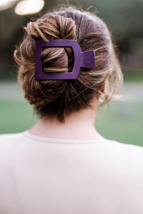 TELETIES Square Flat Hair Clip-Large