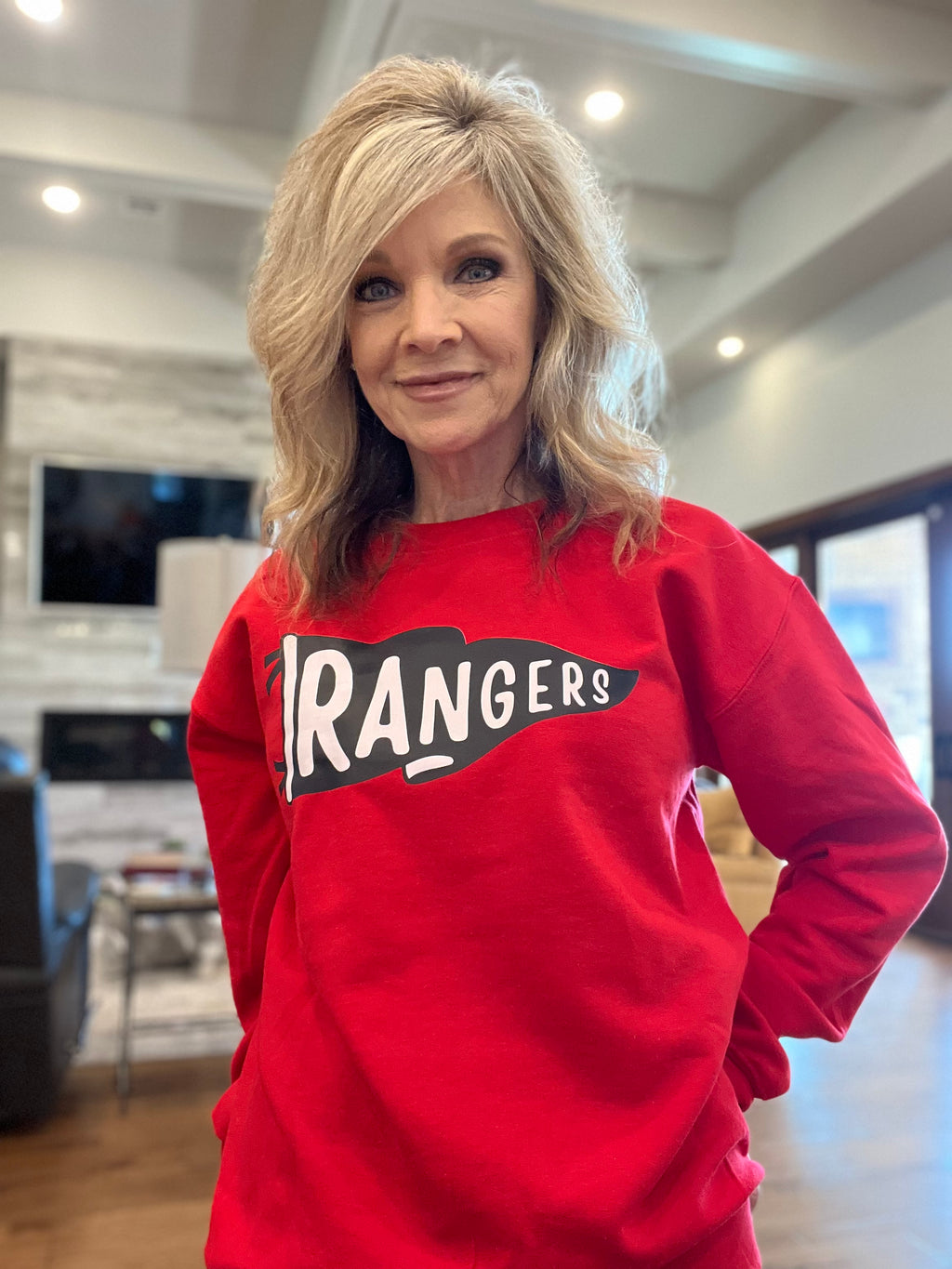 Red Rangers Pennant Sweatshirt