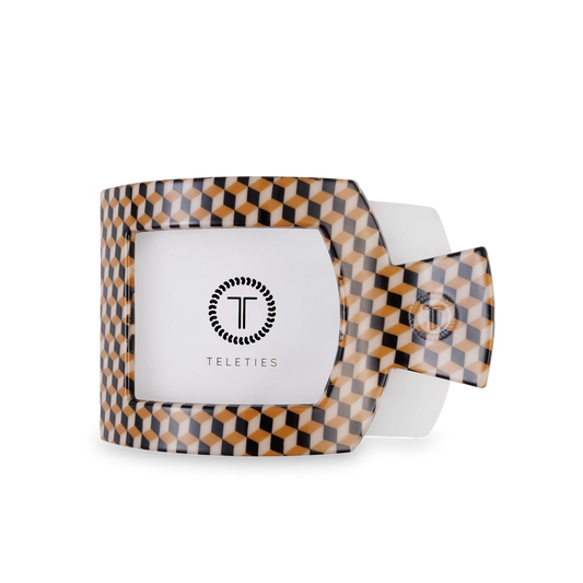 TELETIES Square Flat Hair Clip-Large