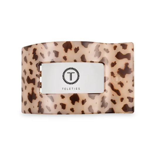 TELETIES Flat Rectangle Hair Clip-Medium