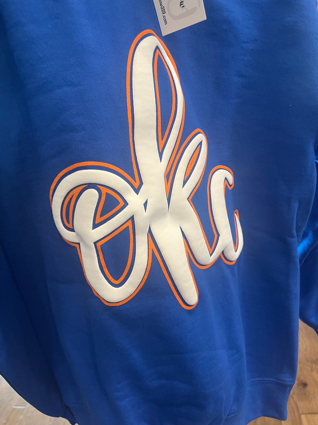 OKC Puff Script Graphic Sweatshirt