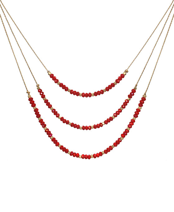 Layered Bead Necklace