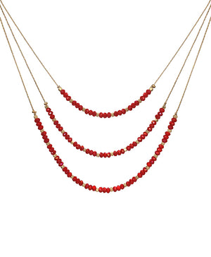 Layered Bead Necklace