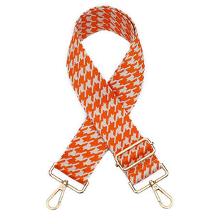 Houndstooth Bag Strap